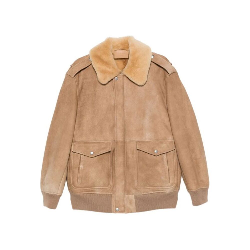 Shearling Bomber Jacket Women